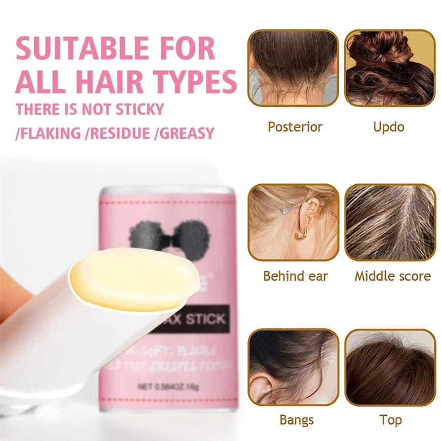 Lace Wig Bonding Spray Melting Spray and Glue for Wigs Bonding Liquid Remover Hair Styling Wax Flyaway Edge Control Gel Wax Kit